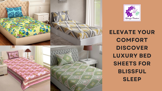 Enhance the look of your bedroom with Lavanya Premium Single Bed Bedsheets.