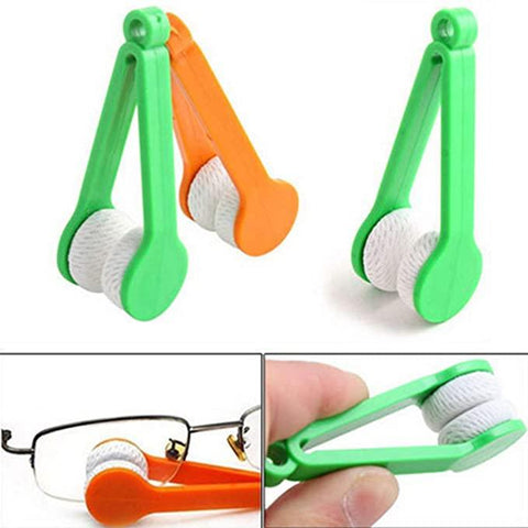 Mini Sun glasses Eyeglass Microfiber Spectacles Cleaner - Pack of 2