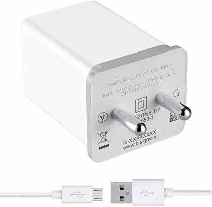 Chharger Adaptor With Data Cable For Android