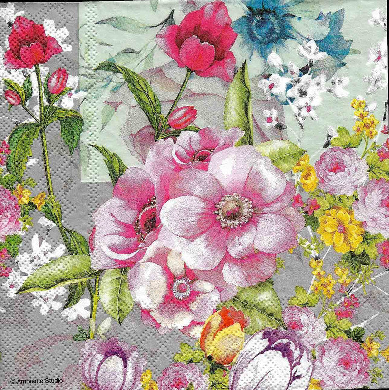 Decoupage-Tissue-Colorful-Flowers-1-Pc
