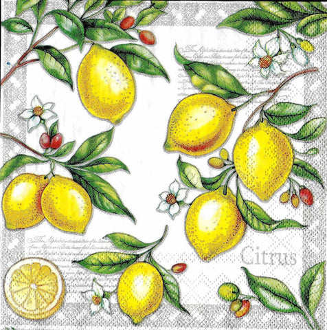 Decoupage-Tissue-lemons-with-Leaves-1-Pc