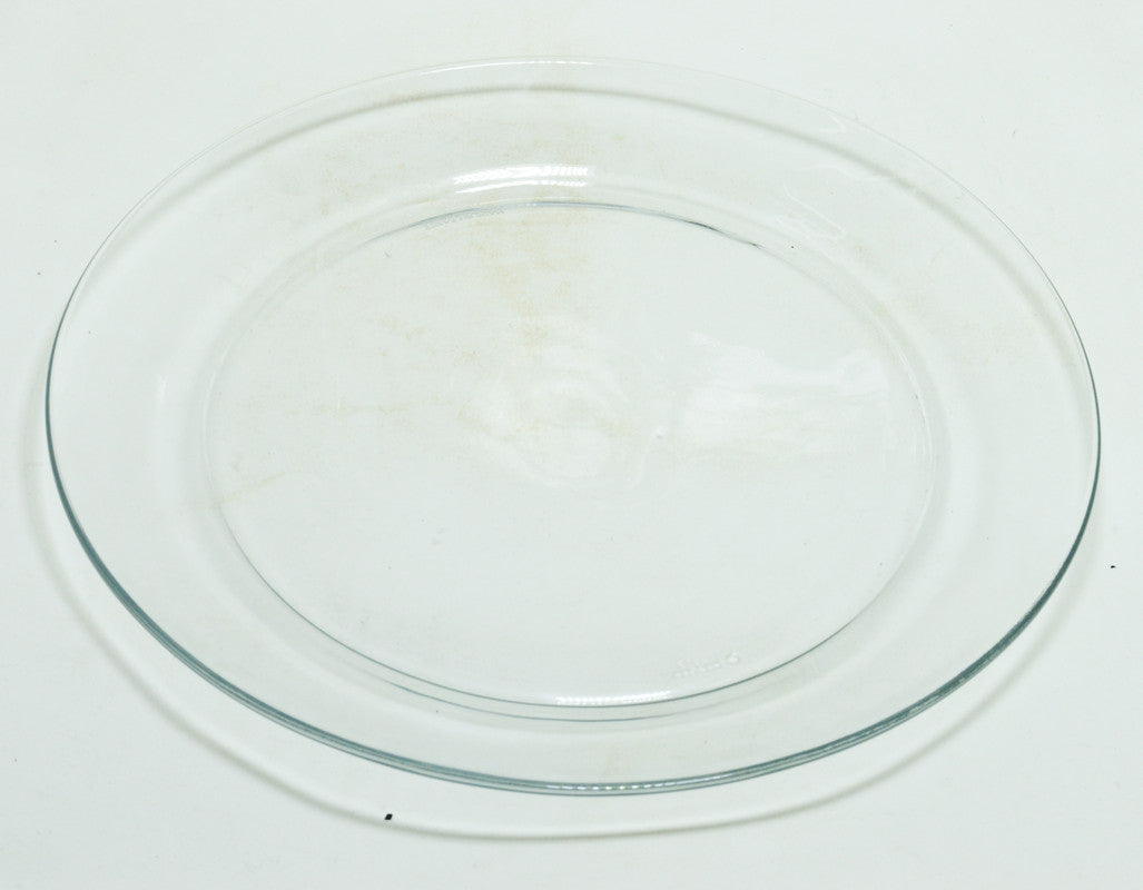 Duralex Clear Glass Plate for Decoupage - 11 inch diameter -1 pc