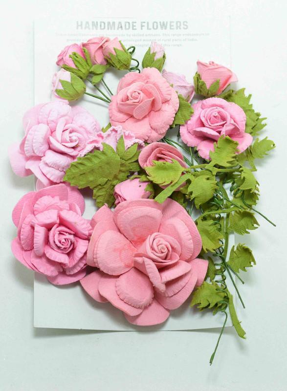 Handmade roses for craft - 1 Pack