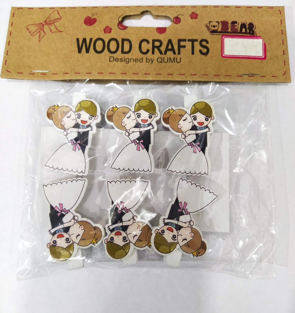 Wooden Decorative Clips