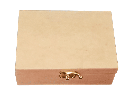 Premium Quality RAW MDF Wooden Rectangle Box - 7*5*2.5 inch - 1 Pc