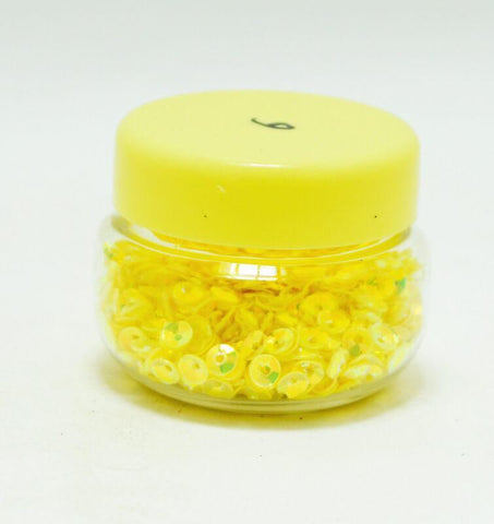Shaker element for craft - Yellow color -1 Pc